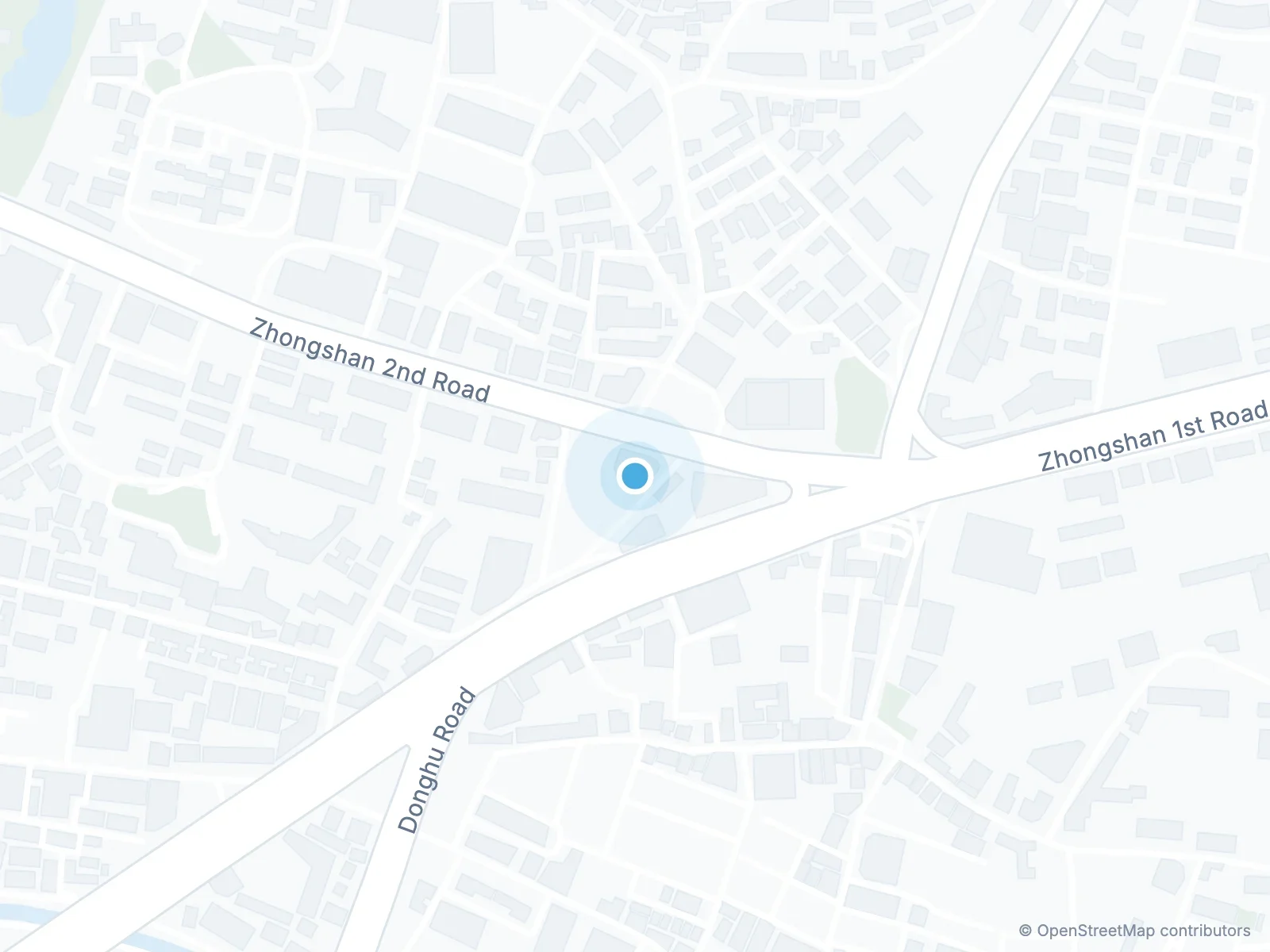 Map of the Guangzhou office location